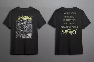 Buy Suffocation Band Pierced From Within 2 Sided T Shirt Full Size S-5XL FH58 • 33.69£
