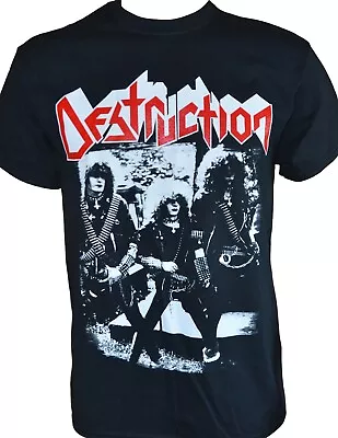 Buy DESTRUCTION - Side By Side - Gildan T-Shirt - XL / Extra-Large - 166977 • 14.65£