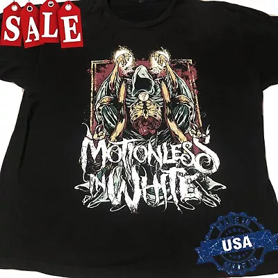 Buy Classic Motionless In White Tour Men S-235XL Tee 6D511 • 14.18£