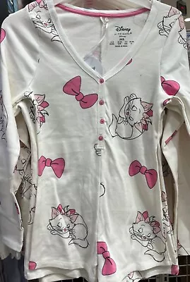 Buy Disney Aristocats Marie The Cat Pyjama Romper UK Sizes 4-20 2XS-XL • 25.99£