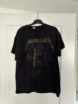 Buy Metallica T Shirt Size M • 5.50£