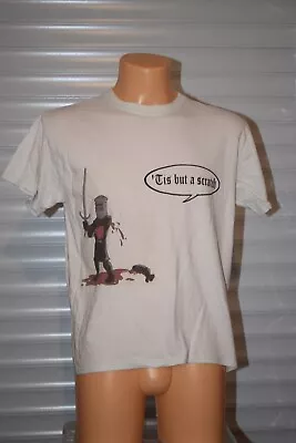 Buy Monty Python T-shirt Tis But A Scratch White Size L VGC • 6.99£