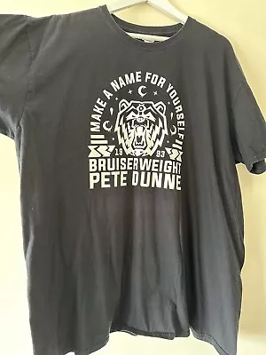 Buy WWE Brusierweight Pete Dunne Vintage Bruiser Weight Black T Shirt 3XL XXXL.... • 9£