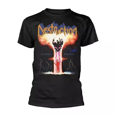 Buy Destruction Unisex Adult Infernal Overkill T-Shirt PH1564 • 21.59£