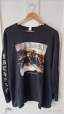 Buy Bathory Blood Fire Death Long Sleeve Size XXL  • 15£
