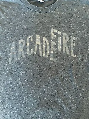 Buy Arcade Fire Concert T Shirt Reflektor Tour 2014 Vintage Men’s Medium Free Stickr • 15.53£