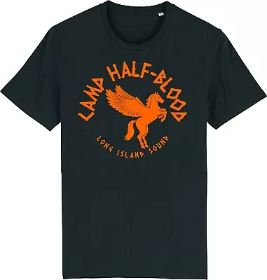 Buy Camp Half Blood Pegasus Greek Gods Percy T-Shirt • 10.95£