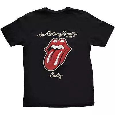 Buy The Rolling Stones Unisex T-Shirt: Sixty Plastered Tongue OFFICIAL NEW  • 17.81£