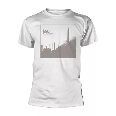 Buy JESU CONQUEROR T-Shirt Medium WHITE • 15.30£