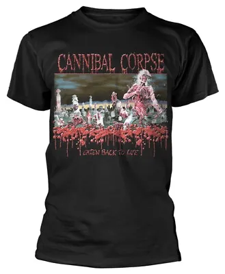 Buy Cannibal Corpse Eaten Back To Life Black T-Shirt OFFICIAL • 18.29£