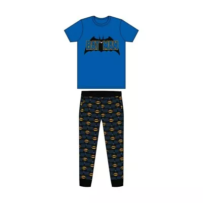 Buy Mens Adult Superhero Batman Pyjamas • 19.99£