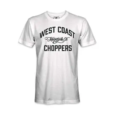 Buy West Coast Choppers Moto Motorcycle Motorbike Motorcycle Co. T-Shirt White • 33.75£