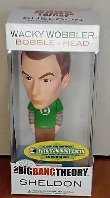 Buy Sheldon Limited Edition Wacky Bobble Head Big Bang Theory Green Lantern T-Shirt • 4.50£
