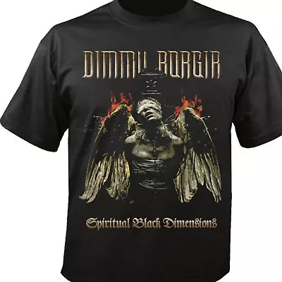 Buy Dimmu Borgir Band Album T-shirt Black Cotton Tee All Sizes JJ3711 • 20.39£