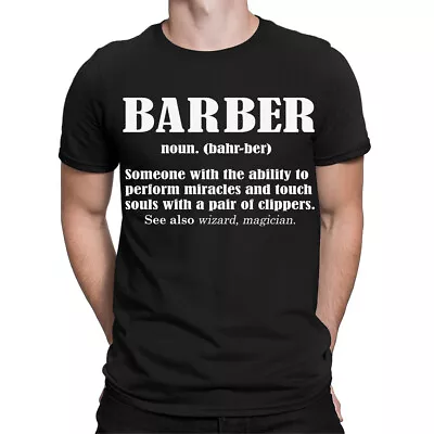 Buy Best Barber Definition Ever Funny Humor Quote Hair Stylist Mens T-Shirts #TA-89 • 9.99£