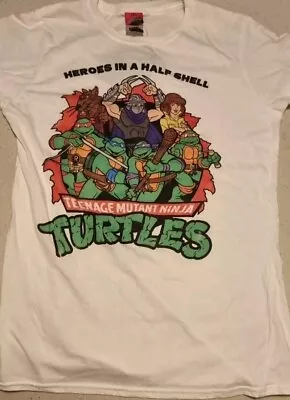 Buy Official Teenage Mutant Ninja Turtles Retro T-Shirt - Size Medium - BNWT • 9.99£
