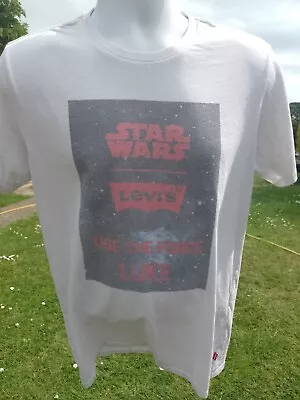 Buy Vintage LEVIS STAR WARS T Shirt M • 30£