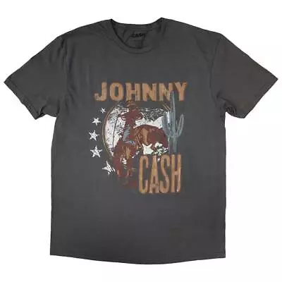 Buy Johnny Cash Unisex T-Shirt: Cowboy (Medium) • 17.34£
