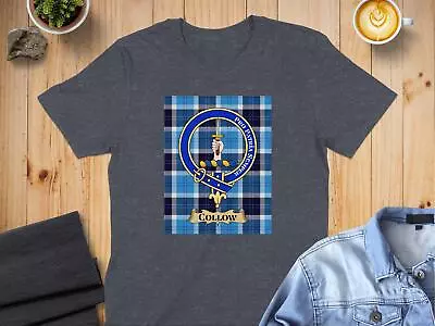 Buy Clan Sollow Crest Pro Patria Scottish T-Shirt • 18.66£