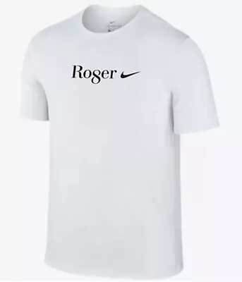 Buy Nike Tennis Roger Federer Wimbledon Shirt RF M • 84.45£