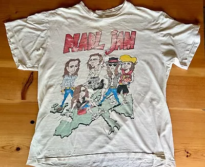 Buy RARE Original Vintage Pearl Jam T-shirt World Jam 1991-1992 Ten Tour  • 194.15£