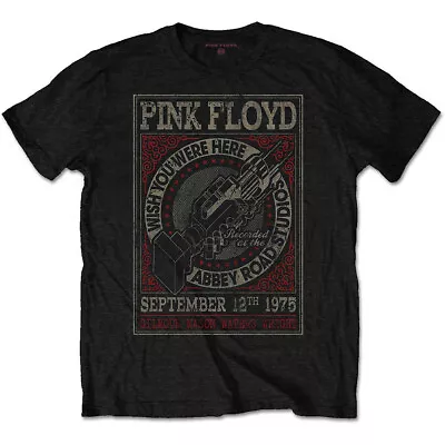Buy Pink Floyd Wish You Were Here Abbey Road Official Tee T-Shirt Mens • 14.99£