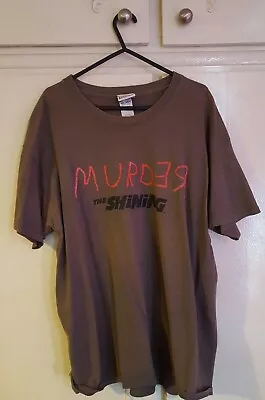 Buy The Shining - MURDER/REDRUM T-Shirt (Men's Size Large) *Damaged* Kubrick  • 0.99£