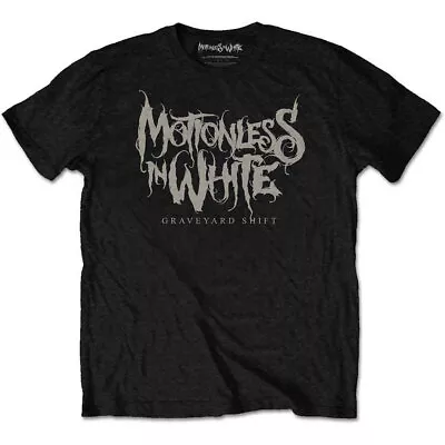 Buy Motionless In White Graveyard Shift Black T-Shirt NEW OFFICIAL • 15.49£