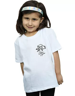 Buy Janis Joplin Girls Outline Sketched T-Shirt • 12.99£