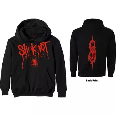 Buy Slipknot - Splatter Men's Large Pullover Hoodie - Black • 29.32£