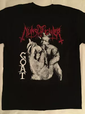 Buy Nunslaughter, Nunslaughter - Goat T-Shirt Short Sleeve Cotton Unisex S-5XL DA166 • 16.84£