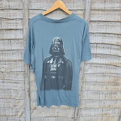 Buy Vintage 90s Star Wars Darth Vader Movie Film Single Stitch T Shirt Mens Large • 29.99£