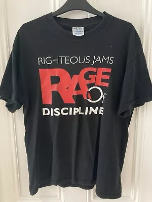Buy Righteous Jams Shirt Size Medium Lockin Out Boston Hardcore Mental • 30£