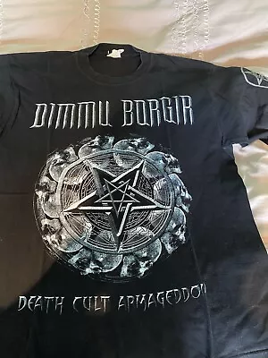 Buy Dimmi Borgir T Shirt Large • 16£