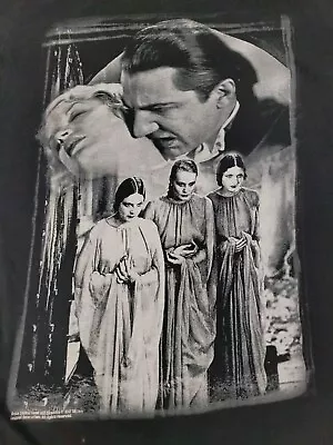 Buy Bela Lugosi Dracula Vampire Distressed Shirt Rock Rebel XS/S Monster • 18.67£