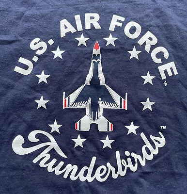 Buy 2 Air Force Shirts Thunderbirds Adidas Creator Tee Fly Fight Win Mens 2XL • 20.54£