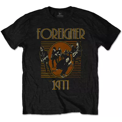 Buy Foreigner Established 1977 Official Tee T-Shirt Mens Unisex • 14.99£