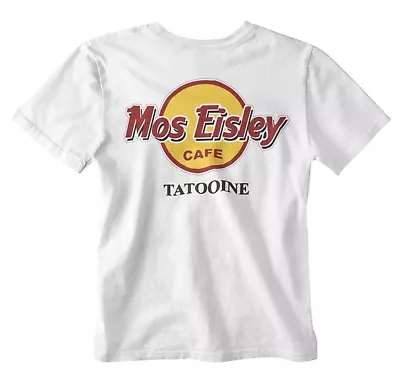 Buy Mos Eisley Cafe T-shirt Star Wars  Movie Film Space Port Force Dark Side Tee 18 • 6.99£