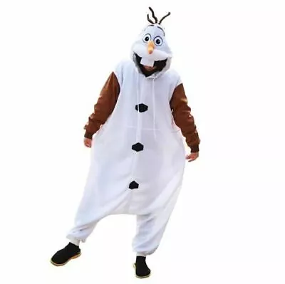 Buy Girls Boys Pyjamas 12Onesie Costume Anime Animal Cosplay Hoodie Soft SnowmanZX • 11.08£