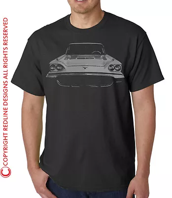 Buy 1950s FORD THUNDERBIRD Muscle Car Mens Quality T-Shirt Gift Eco Friendly • 10.34£