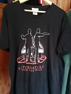 Buy Men's Supernatural Join The Hunt T Shirt Size 2XL XXL TV Show Sam & Dean Adults  • 19.99£