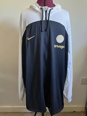 Buy Chelsea FC Nike Player Issue 2023/2024 Hoodie Zip Up Jacket Mens Size 3XL • 49.99£