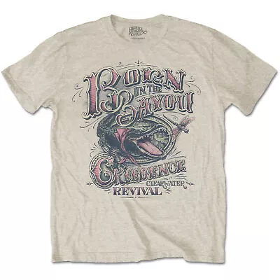 Buy Creedence Clearwater Revival Born On The Bayou T-Shirt NEW OFFICIAL • 16.79£