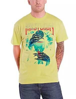 Buy Mastodon Men's Unholy Communion T-Shirt, Yellow, Medium • 17.34£