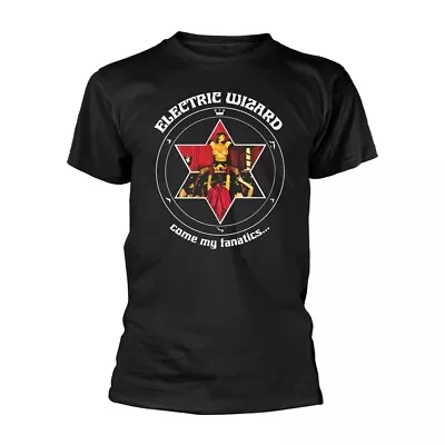 Buy ELECTRIC WIZARD COME MY FANATICS... T-Shirt, Front & Back Print XXX-Large BLACK • 25.72£