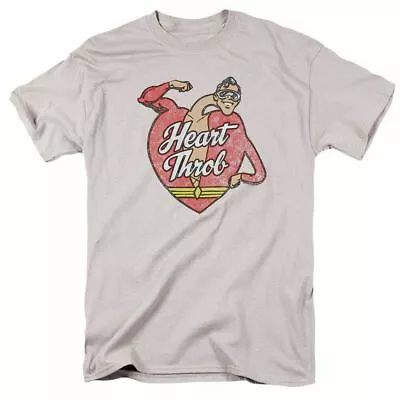 Buy Plastic Man Heart Throb T Shirt Mens Licensed Justice League DC Comic Tee Silver • 16.95£