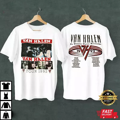Buy Vintage Van Halen Tour 1992 T-Shirt Unisex Gift For Men Women All Size S-5XL • 27.91£