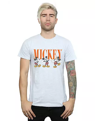 Buy Disney Men's Mickey Mouse Poses T-Shirt • 13.99£