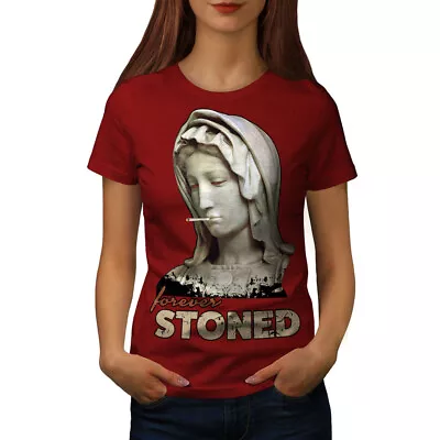 Buy Wellcoda Stoned Blunt Stoner Ancient Womens T-shirt • 17.99£