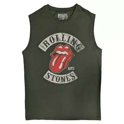 Buy The Rolling Stones Tank Top Muscle T Shirt Tour 78 New Official Unisex Green • 15.95£